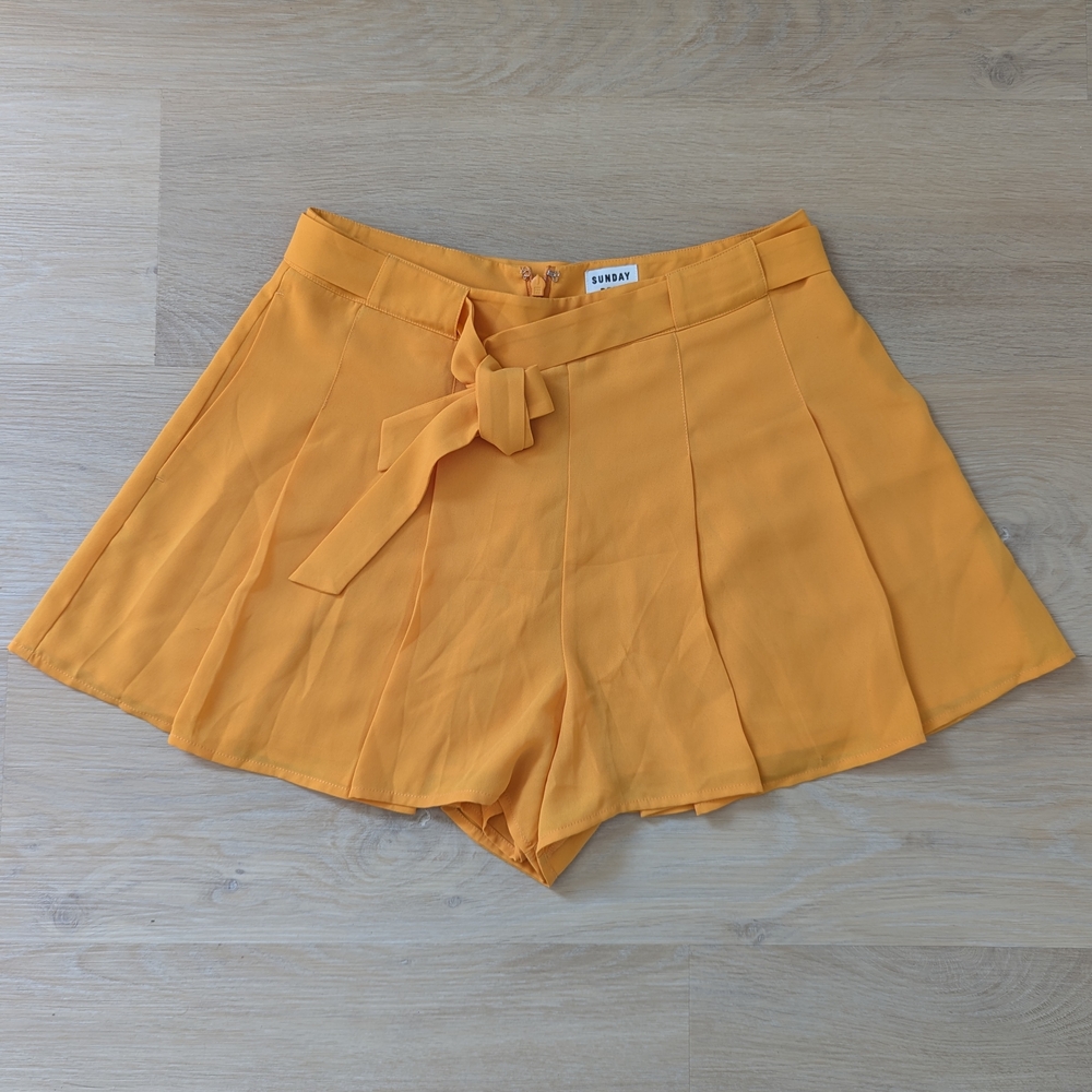 Sunday Best Golden Yellow Women's Skort